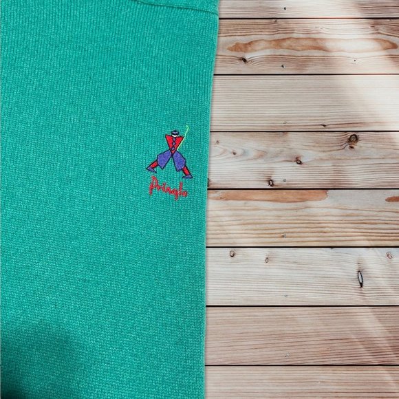 Vintage Pringle Sweater Size XL Green - Picture 5 of 7